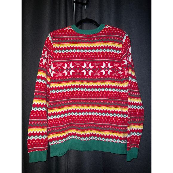 Ugly Christmas Sweater Xmas Size Medium Sloth - Picture 3 of 3